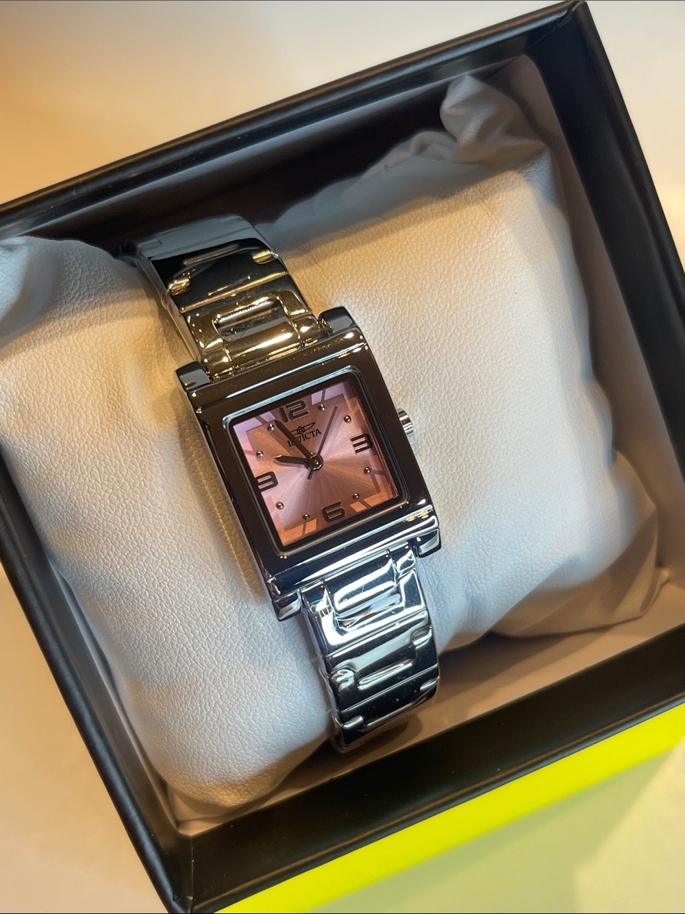 Women’s Watch by Invicta - silver with pink dial